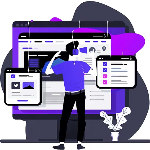 AI SEO dashboard showing entity optimization and content performance metrics. 