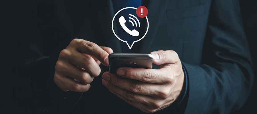 Home-service owner reviewing Local Services Ads missed-call records