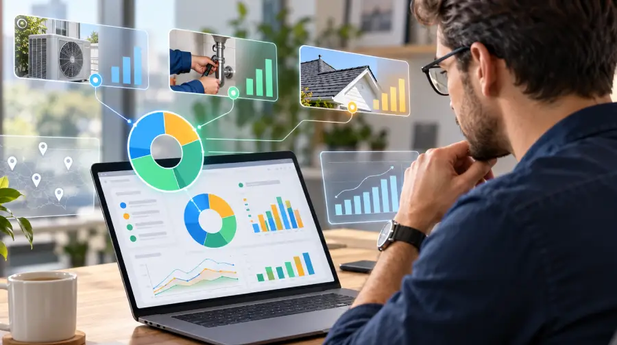 Google Ads budget allocation across Search, Display, and partner channels
