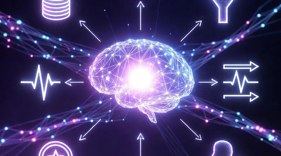 Infographic showing the top SEO metrics that matter in 2026, including AI visibility, conversions, and engagement signals in today's search world